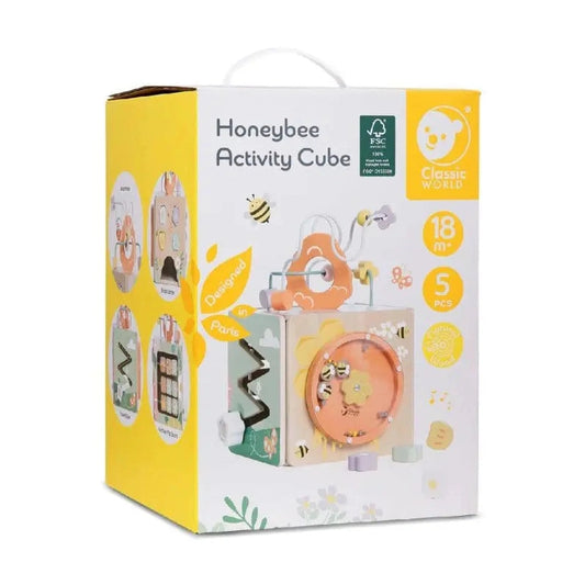 CLASSIC WORLD HONEYBEE ACTIVITY CUBE by Classic World