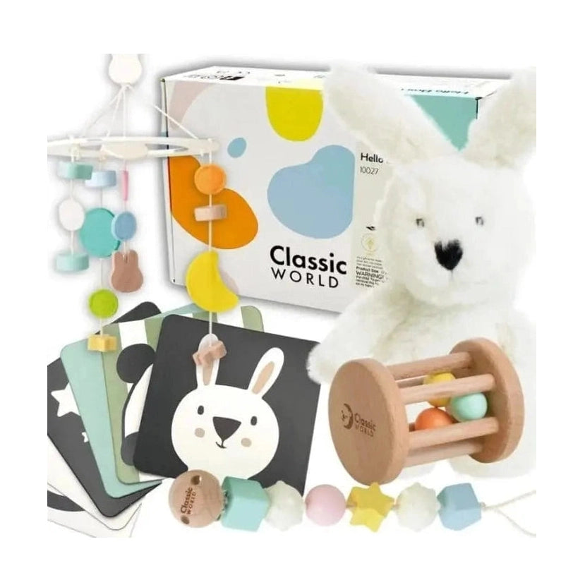 CLASSIC WORLD – Hello Box – 0-6 Months by Classic World