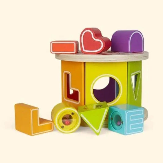 CLASSIC WORLD LOVE SHAPE SORTER by Classic World