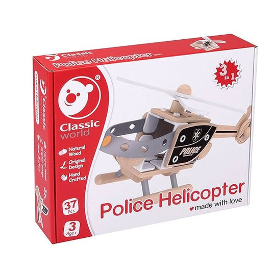 CLASSIC WORLD POLICE HELICOPTER by Classic World