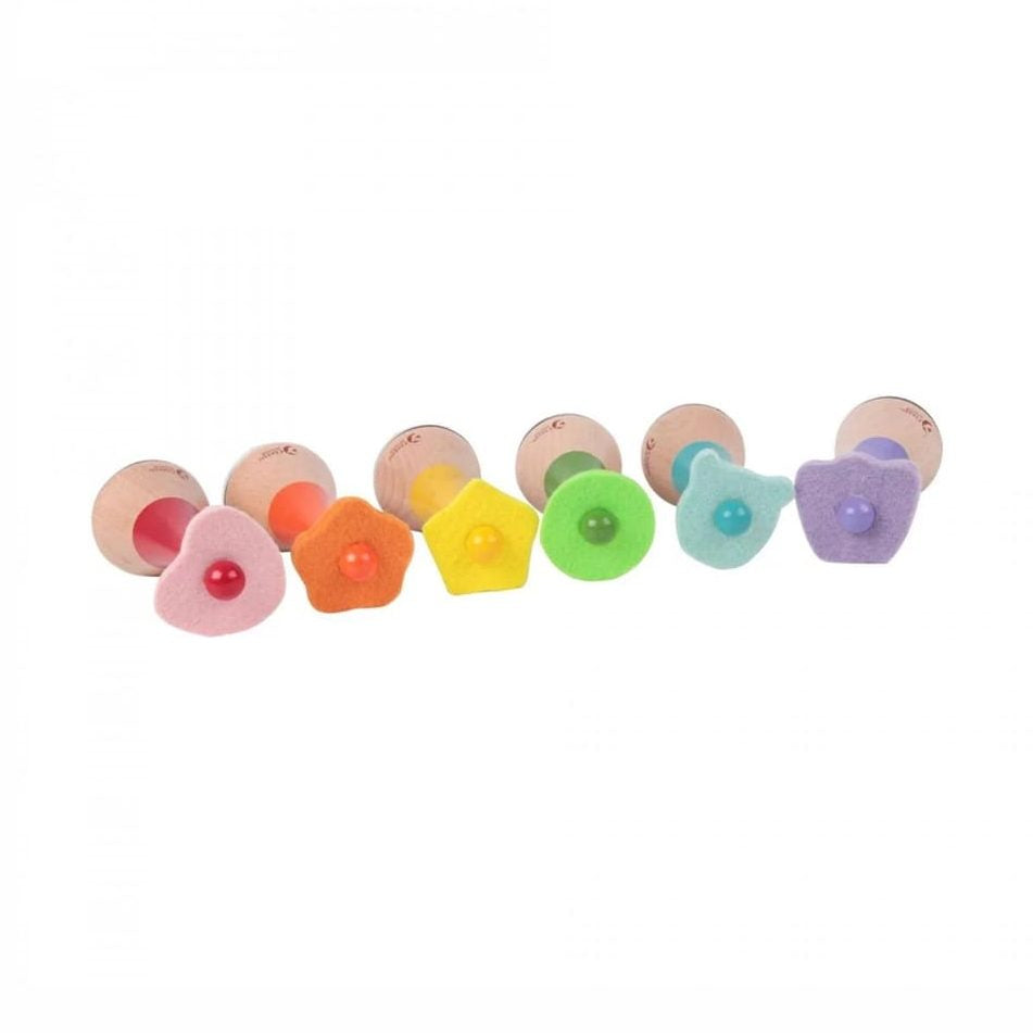 CLASSIC WORLD – RAINBOW MARACAS – ASSORTED by Classic World