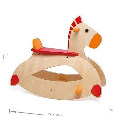 CLASSIC WORLD RED ROCKING HORSE by Classic World