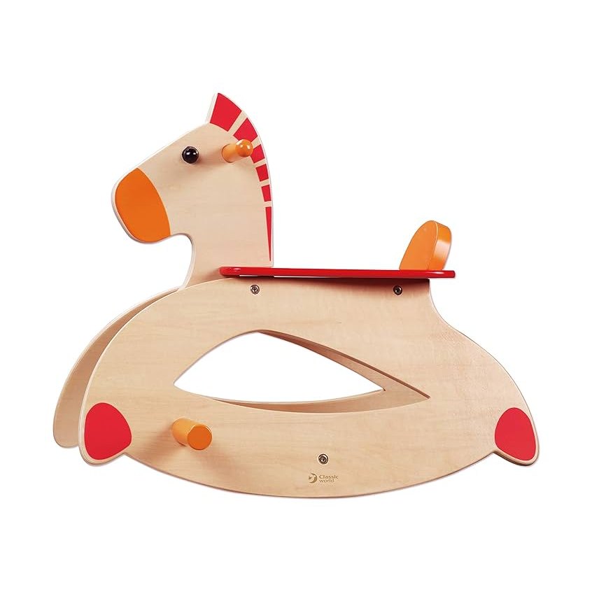 CLASSIC WORLD RED ROCKING HORSE by Classic World