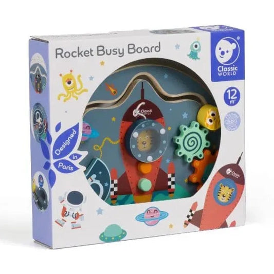 CLASSIC WORLD ROCKET BUSY BOARD by Classic World