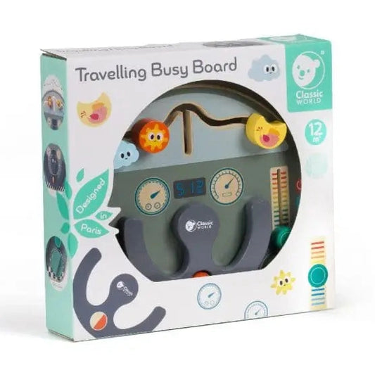 CLASSIC WORLD TRAVELLING BUSY BOARD by Classic World