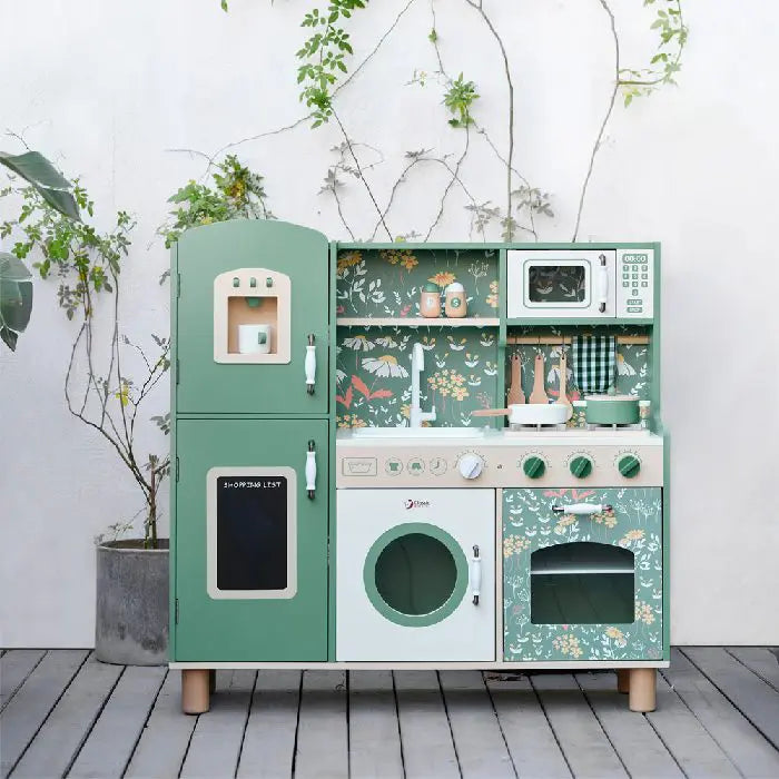 Classic World Retro Wooden Kitchen