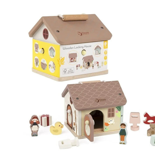 CLASSIC WORLD WOODEN LOCKING HOUSE by Classic World