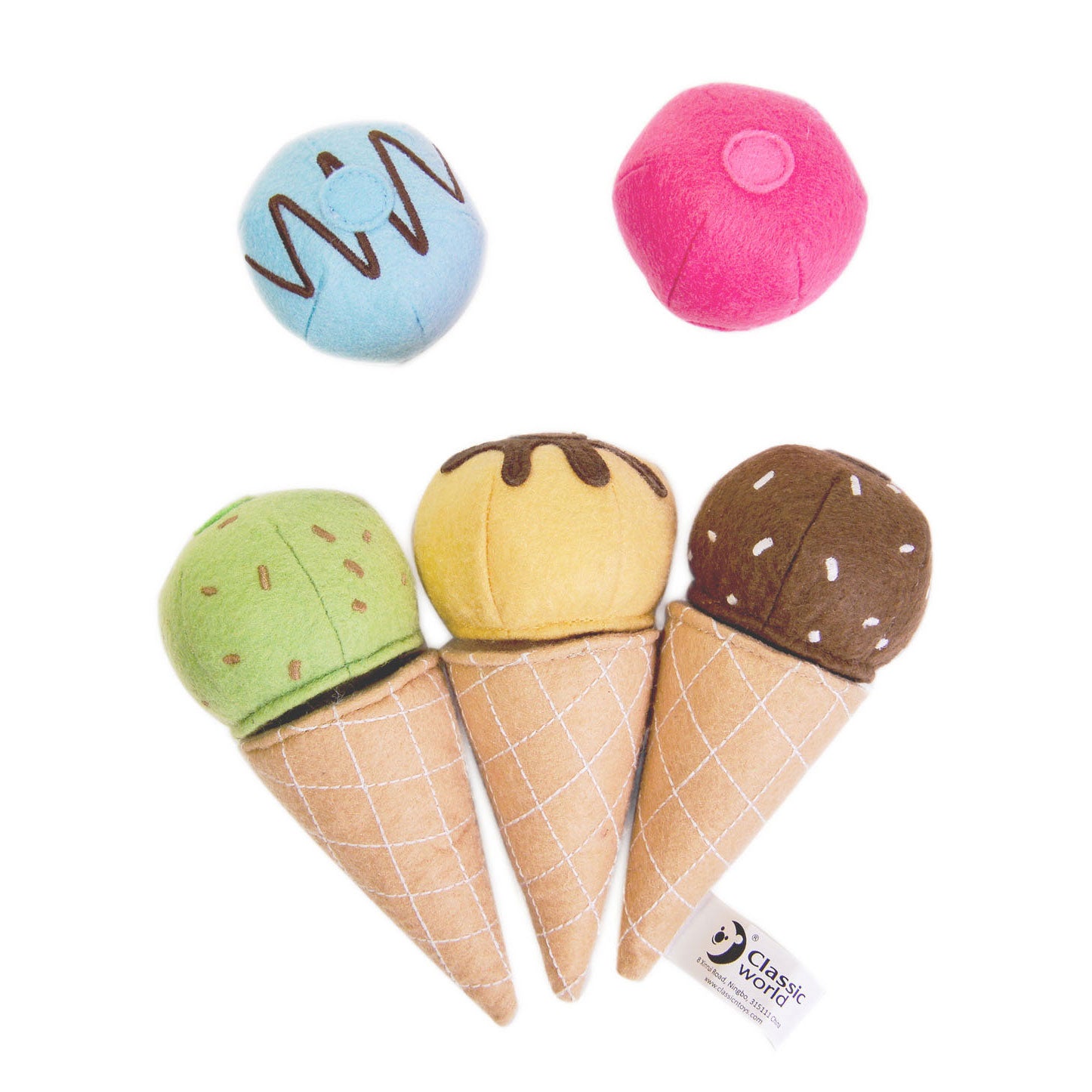 CLASSSIC WORLD ICE CREAM CONES20 by Classic World