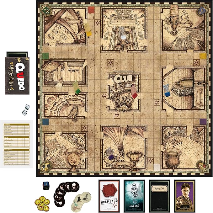 CLUEDO HARRY POTTER EDITION by Hasbro
