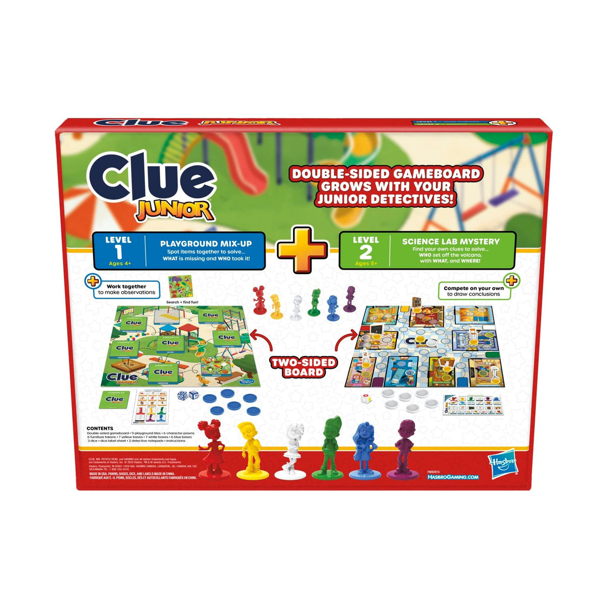 CLUEDO JUNIOR ( ENG/FR) by Hasbro
