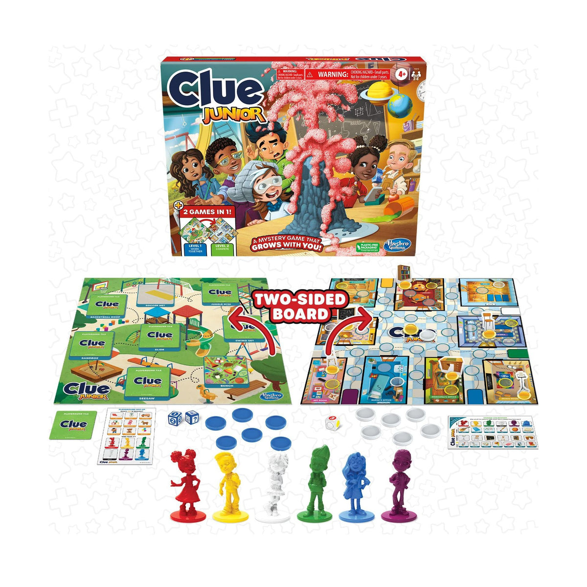 CLUEDO JUNIOR ( ENG/FR) by Hasbro