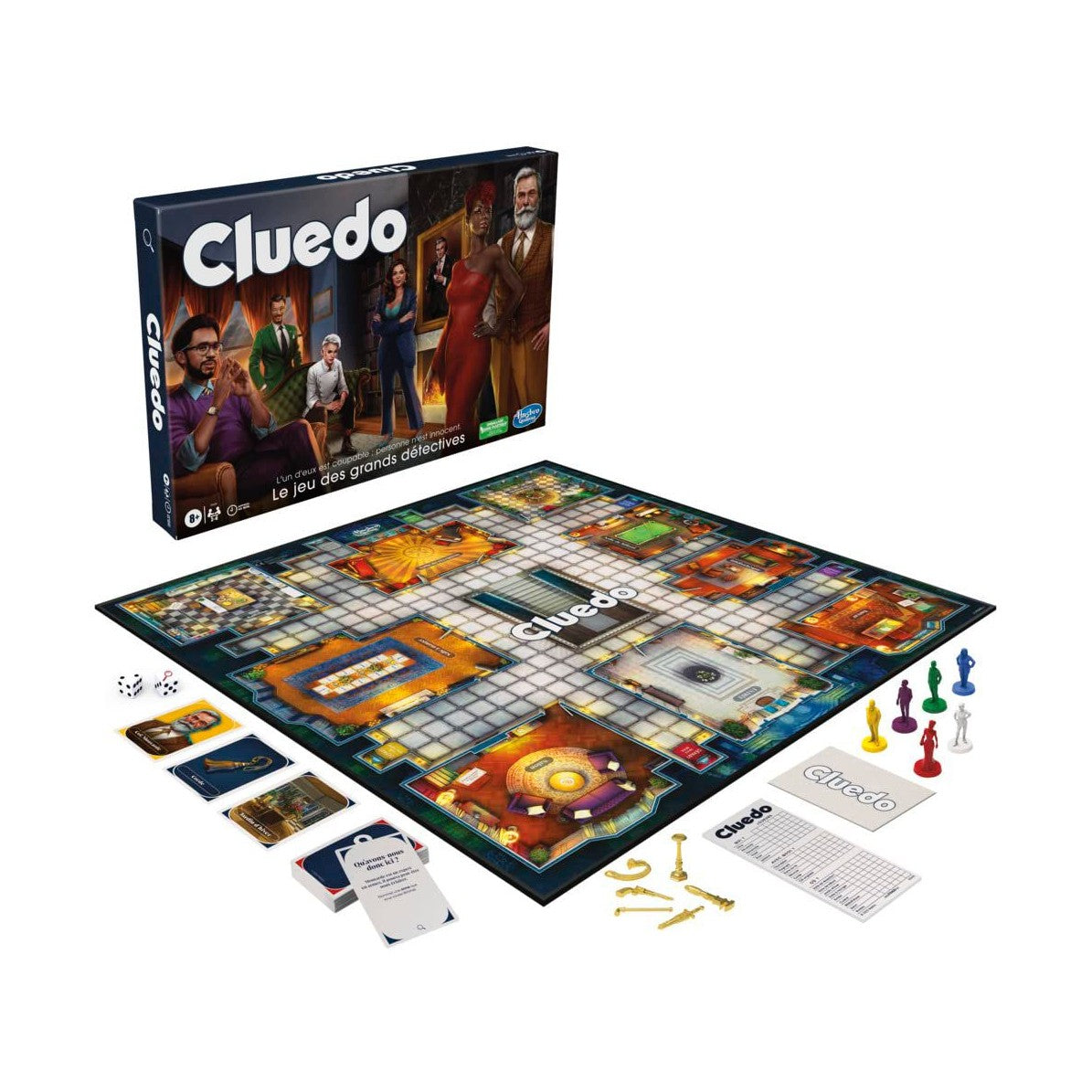 CLUEDO LE JEU DES GRANDS DETECTIVES by Hasbro