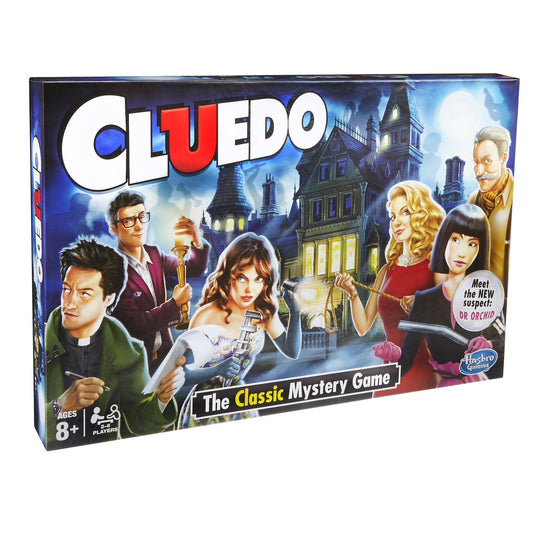 CLUEDO THE CLASSIC MYSTERY GAME by Hasbro