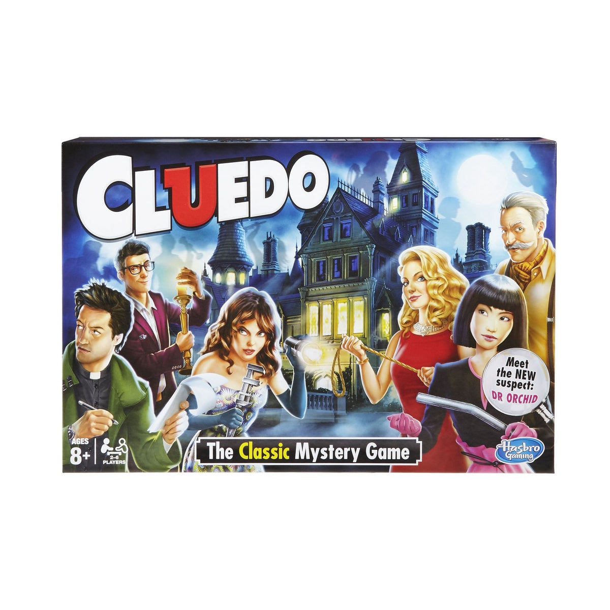 CLUEDO THE CLASSIC MYSTERY GAME by Hasbro