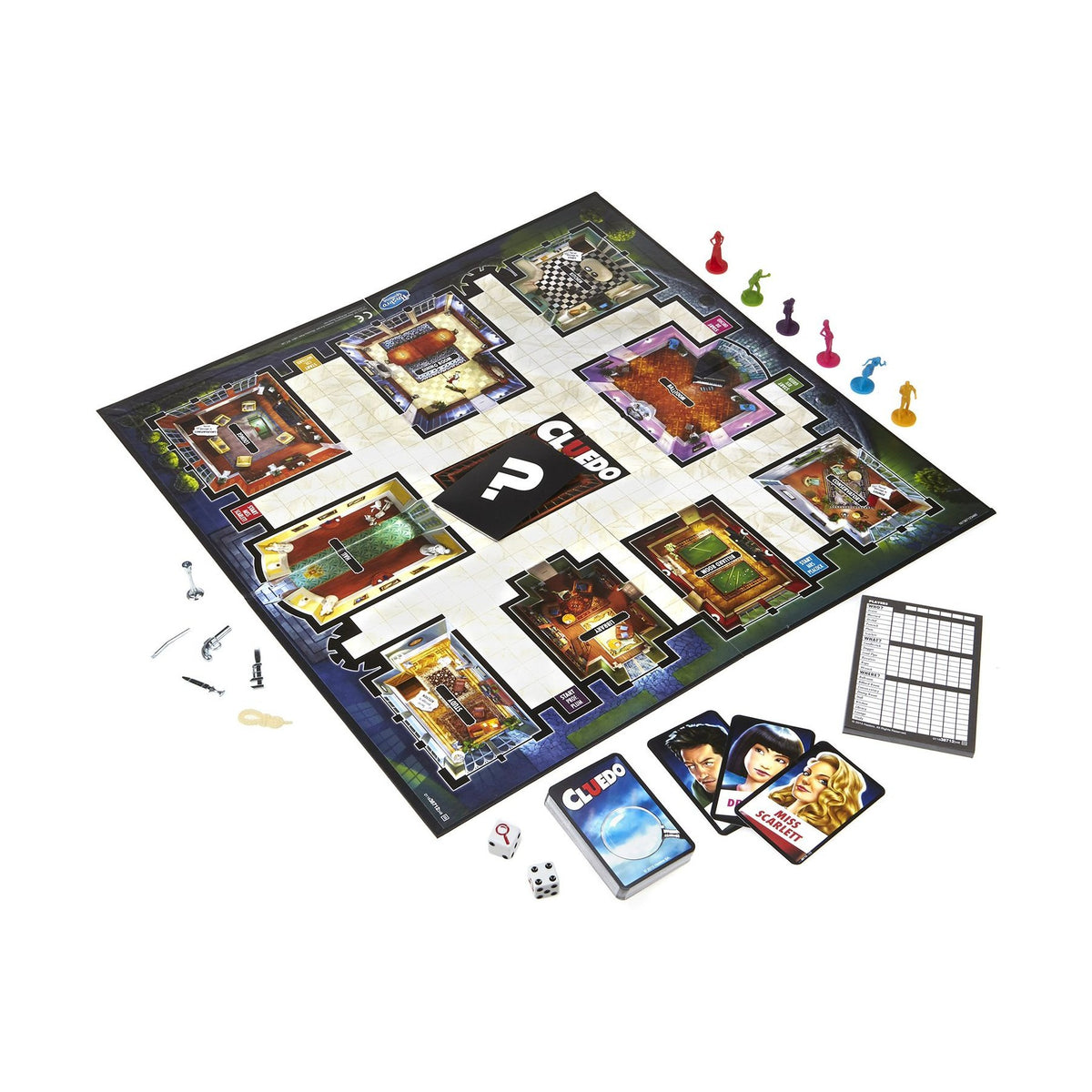 CLUEDO THE CLASSIC MYSTERY GAME by Hasbro