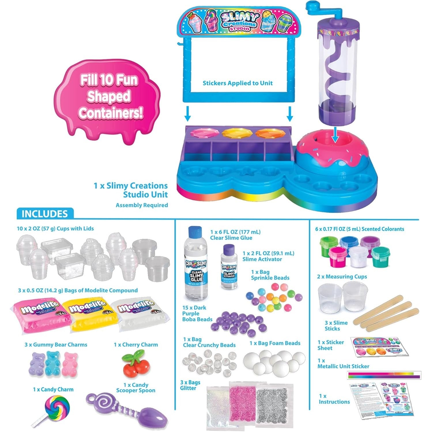 CRA-Z-Slimy Scented Slimy Creations Studio by Cra-Z-Art