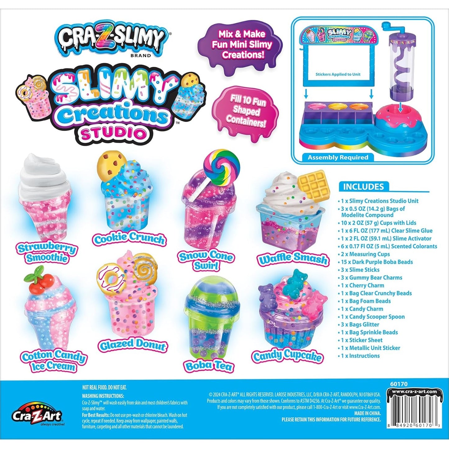CRA-Z-Slimy Scented Slimy Creations Studio by Cra-Z-Art