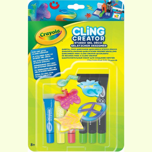 CRAYOLA CLiNG CREATOR STUDIO GEL DÉCO GELSTICKER DESIGNER by Crayola