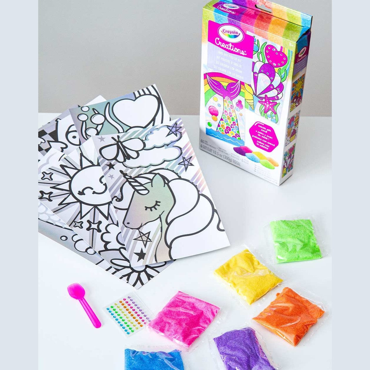 CRAYOLA CREATIONS SAND ART POSTER KIT by Crayola