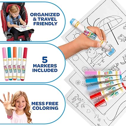 CRAYOLA Coloring Set Color Wonder Friends of the Farm by Crayola