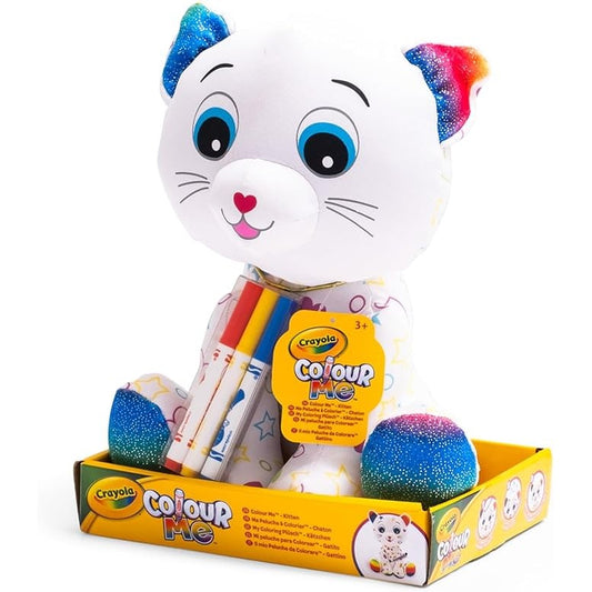 CRAYOLA - Colour Me Plush, Colouring Plush with 3 Markers by Crayola