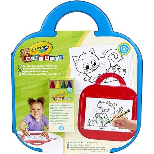 CRAYOLA MINI KIDS MON PREMIER PUPITRE EFFACABLE A SEC by Crayola