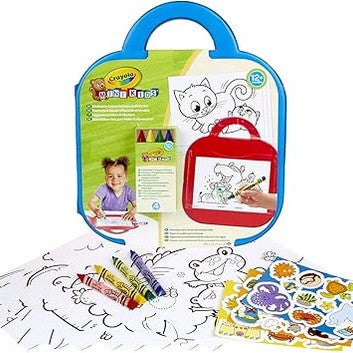 CRAYOLA MINI KIDS MON PREMIER PUPITRE EFFACABLE A SEC by Crayola