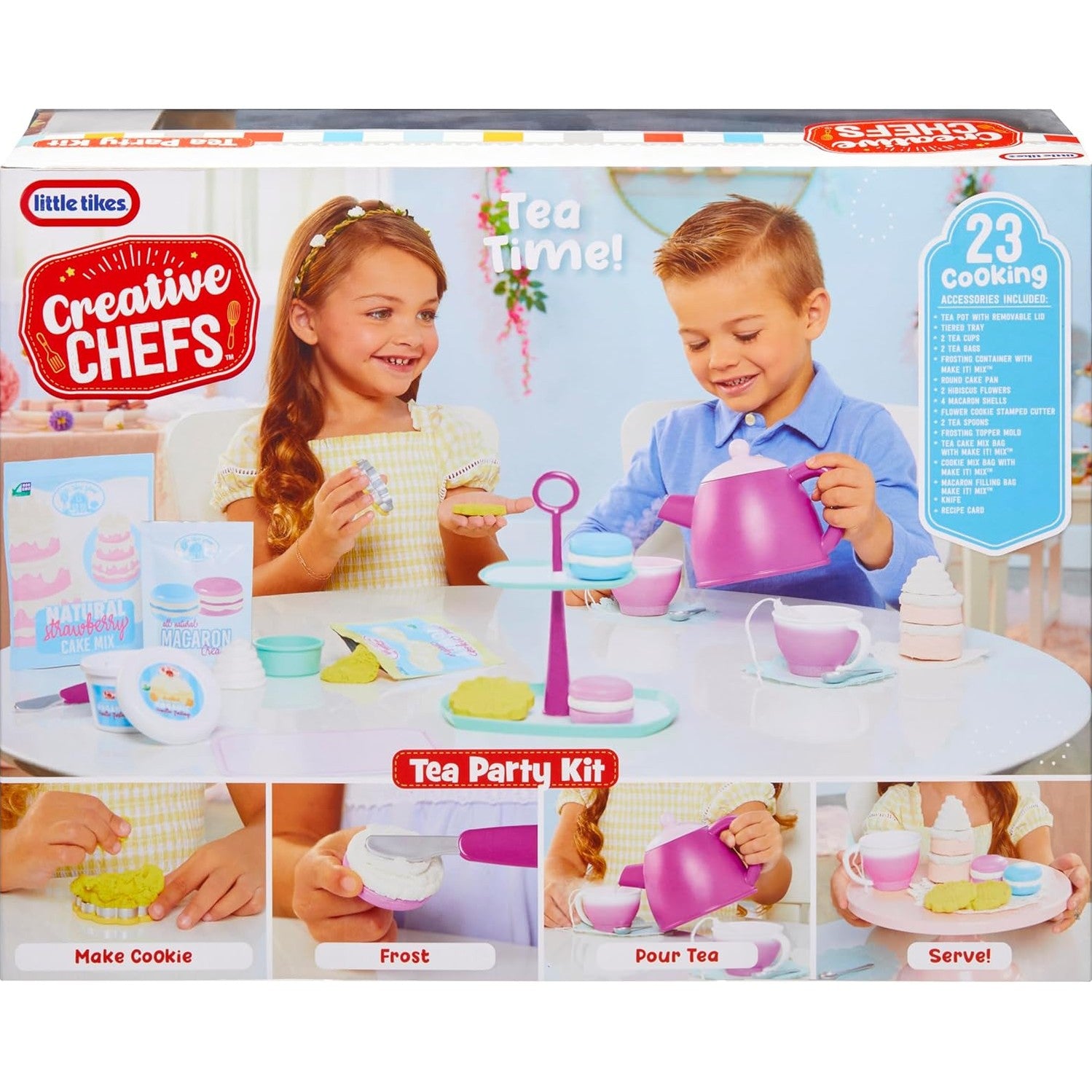 CREATIVE CHEFS TEA PARTY KIT by MGA Entertainment