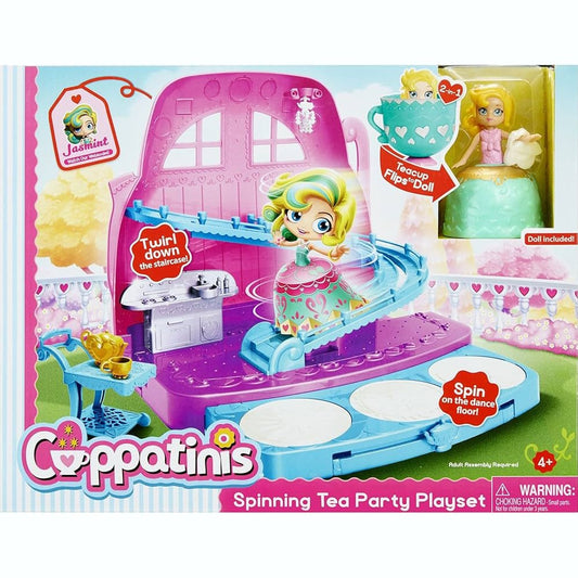 CUPPATINIS SPINNING TEA PARTY PLAYSET by OFFBRAND