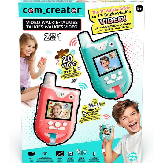 Canal Toys - 2-in-1 Video Walkie-Talkie by Canal Toys