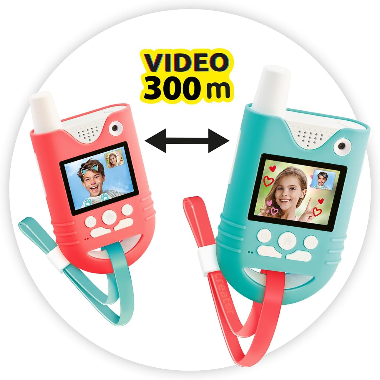 Canal Toys - 2-in-1 Video Walkie-Talkie by Canal Toys