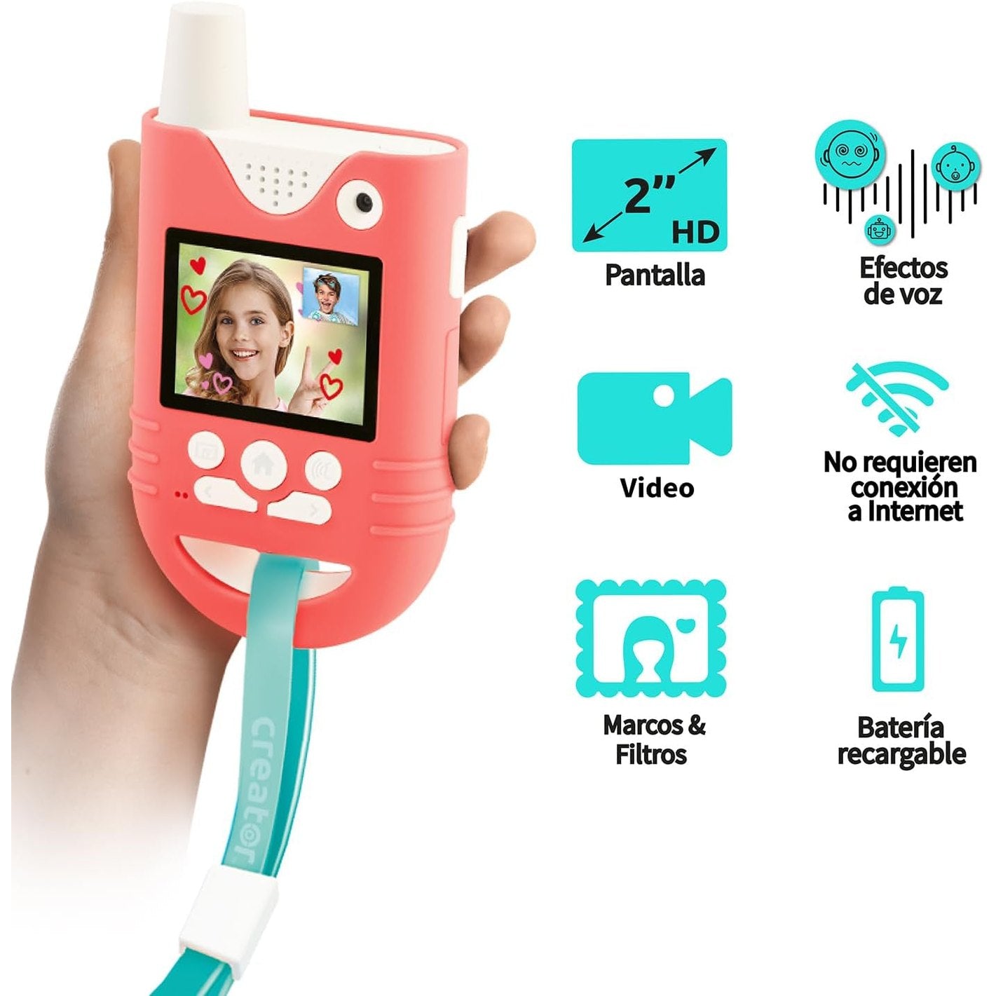 Canal Toys - 2-in-1 Video Walkie-Talkie by Canal Toys
