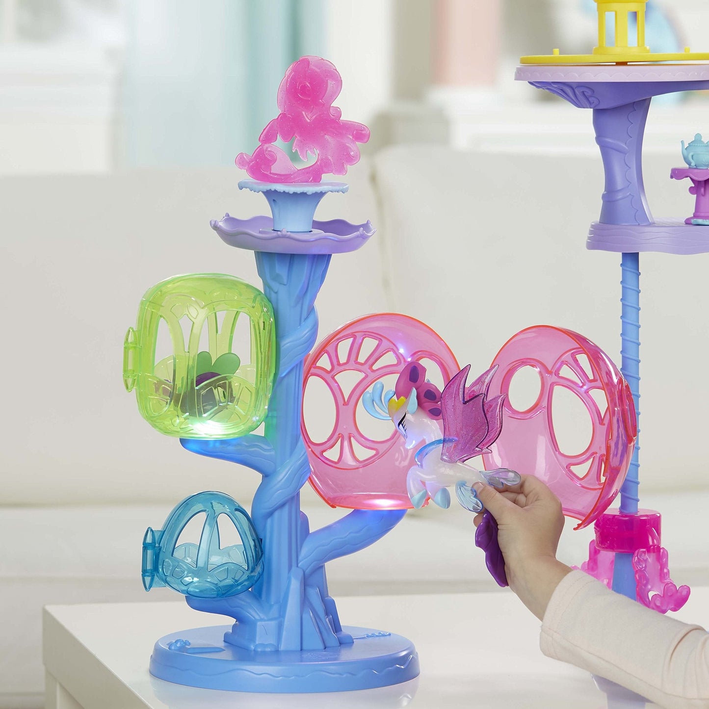 Canterlot and Seaquestria by Hasbro