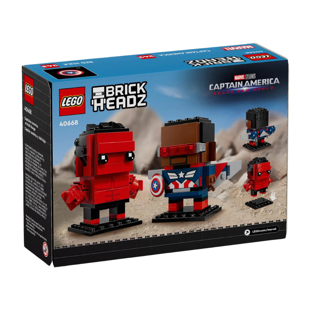 LEGO Captain America & Red Hulk Figures (40668) by LEGO