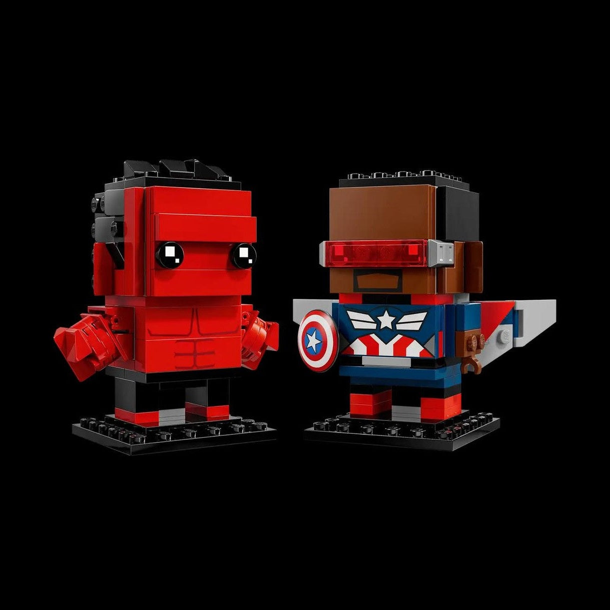LEGO Captain America & Red Hulk Figures (40668) by LEGO
