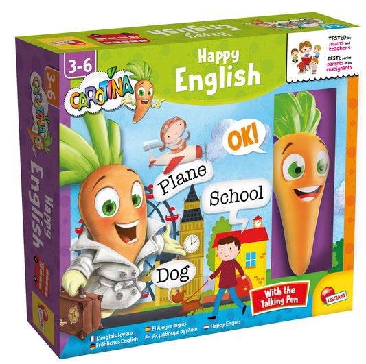 Carotina Happy English by Lisciani