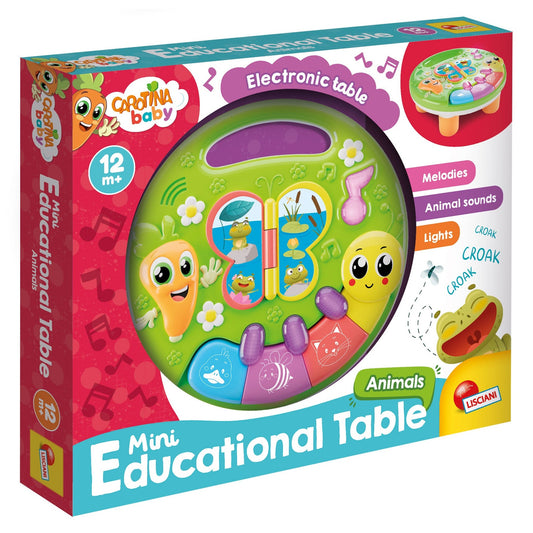 Carotina Mini Educational Table Animals by Lisciani