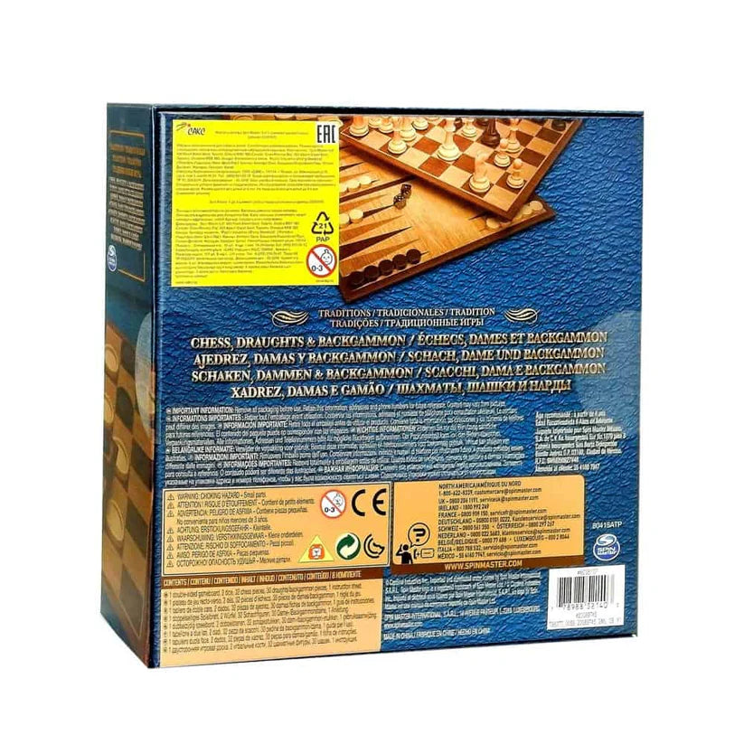 Cardinal Chess, Draughts & Backgammon by Cardinal