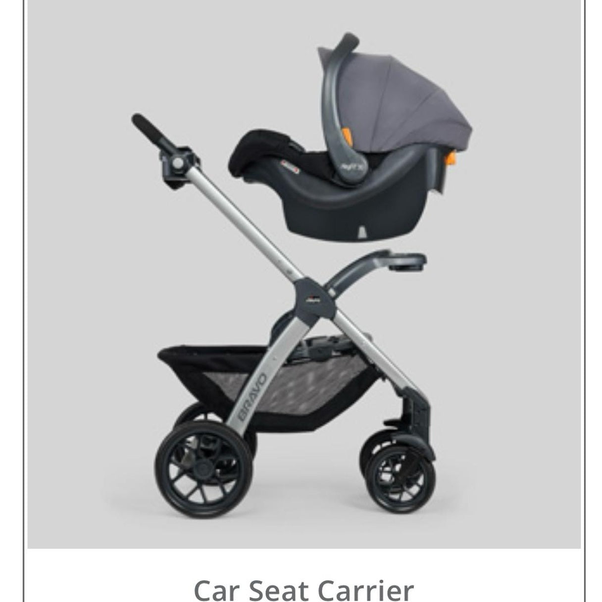 Chicco Bravo 3 in 1 Trio Travel System with Keyfit by Chicco