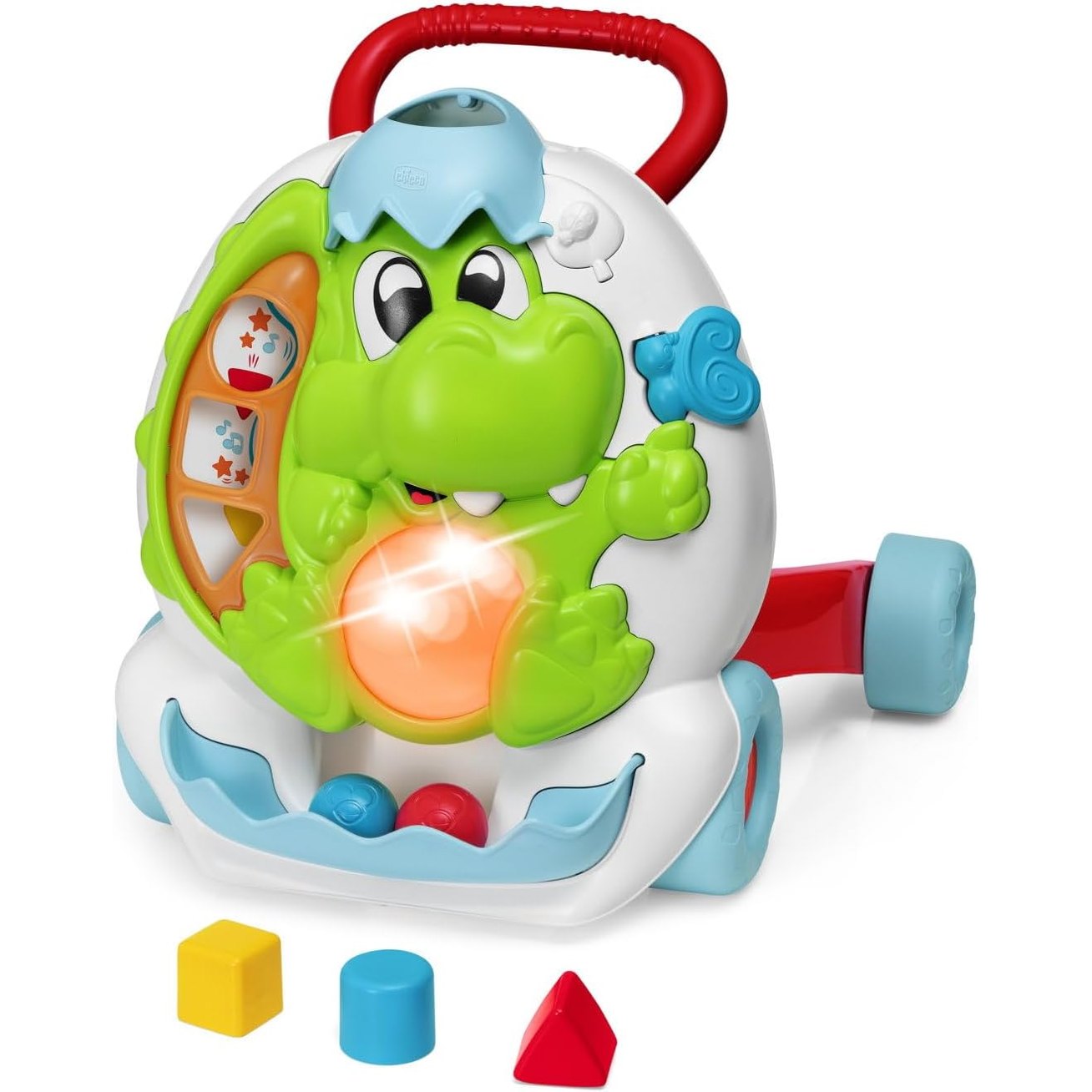 Chicco First Steps Dinosaur Shaped Toddler Walker by Chicco