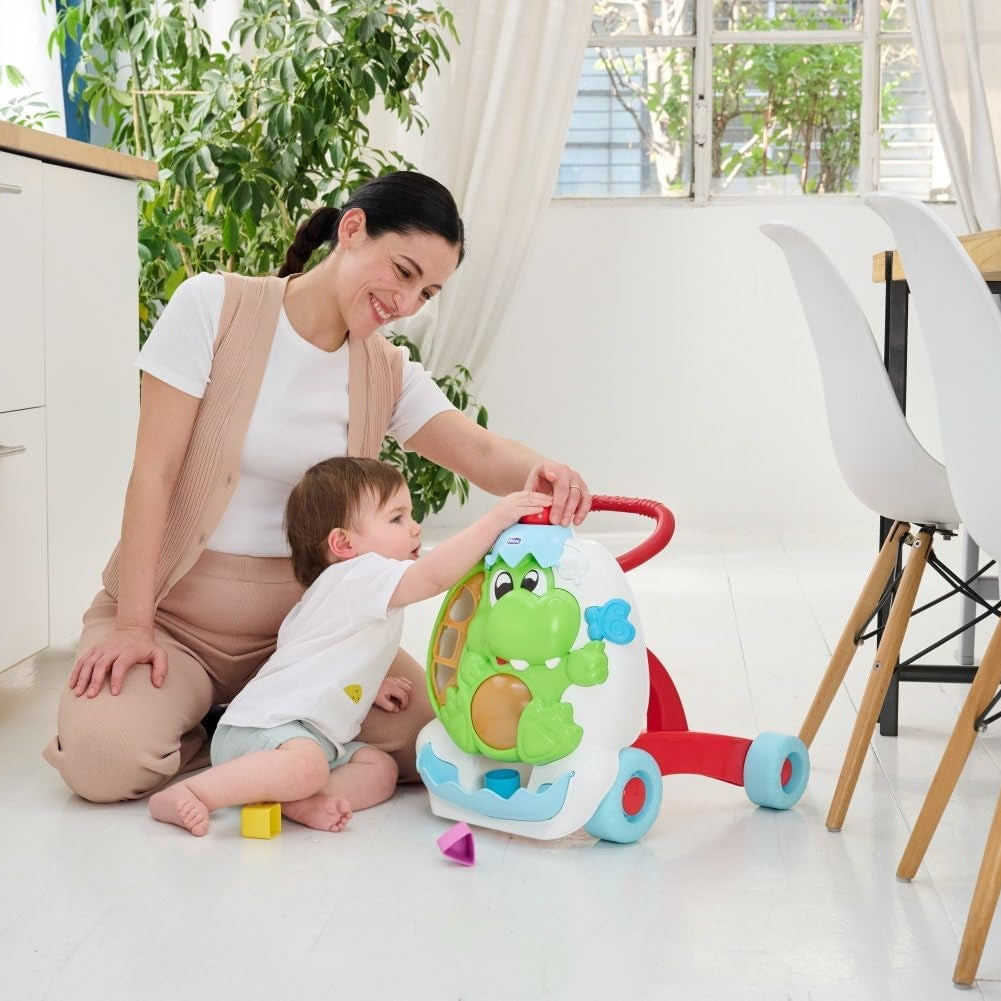 Chicco First Steps Dinosaur Shaped Toddler Walker by Chicco
