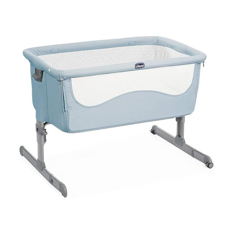 Chicco Next2me 6 Height Bed Anchor Bed Cot - Ocean Blue by Chicco