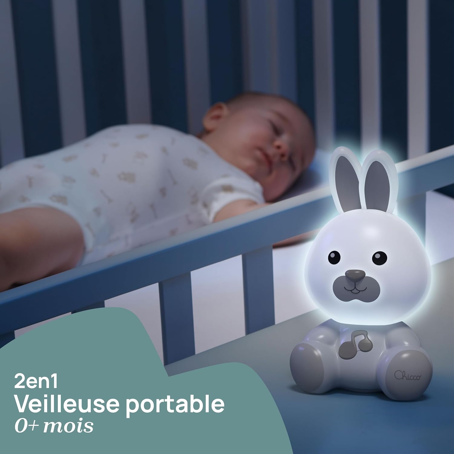 Chicco Night Light Rabbit Design by Chicco