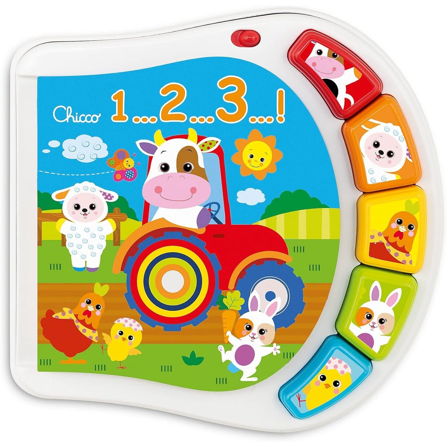 Chicco Numbers Colour Farm Book by Chicco