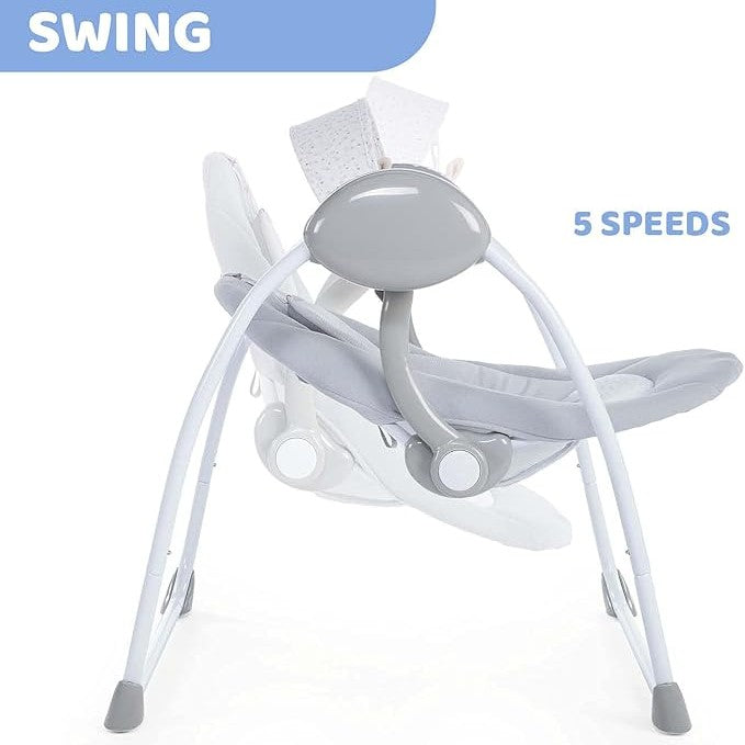 Chicco Relax & Play Swing for Babies, Cool Grey by Chicco