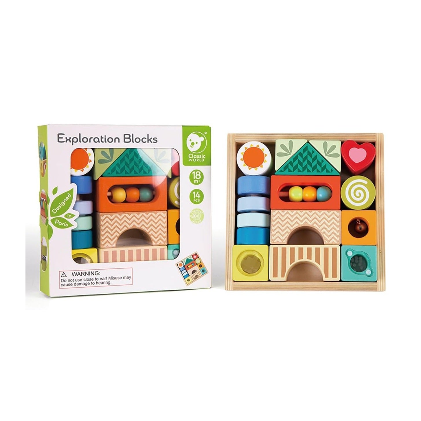 Classic World Explanation Blocks – NEW LAND