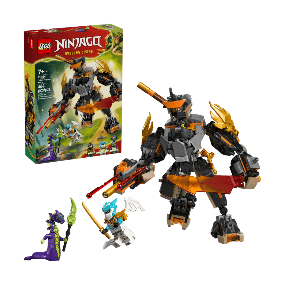 LEGO Cole's Mission Mech & Dragon Zane (71854) by LEGO