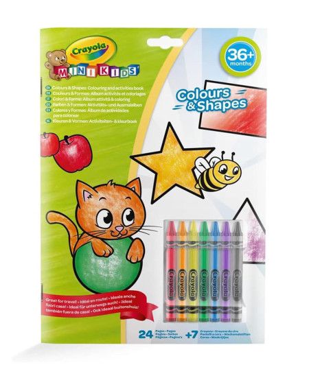 Crayola Coloring book with coloring pencils