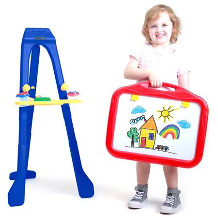 Crayola 4-in-1 Tripod Easel With Dry-Erase Board & Chalkboard by Crayola