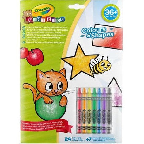 Crayola Coloring book with coloring pencils by Crayola